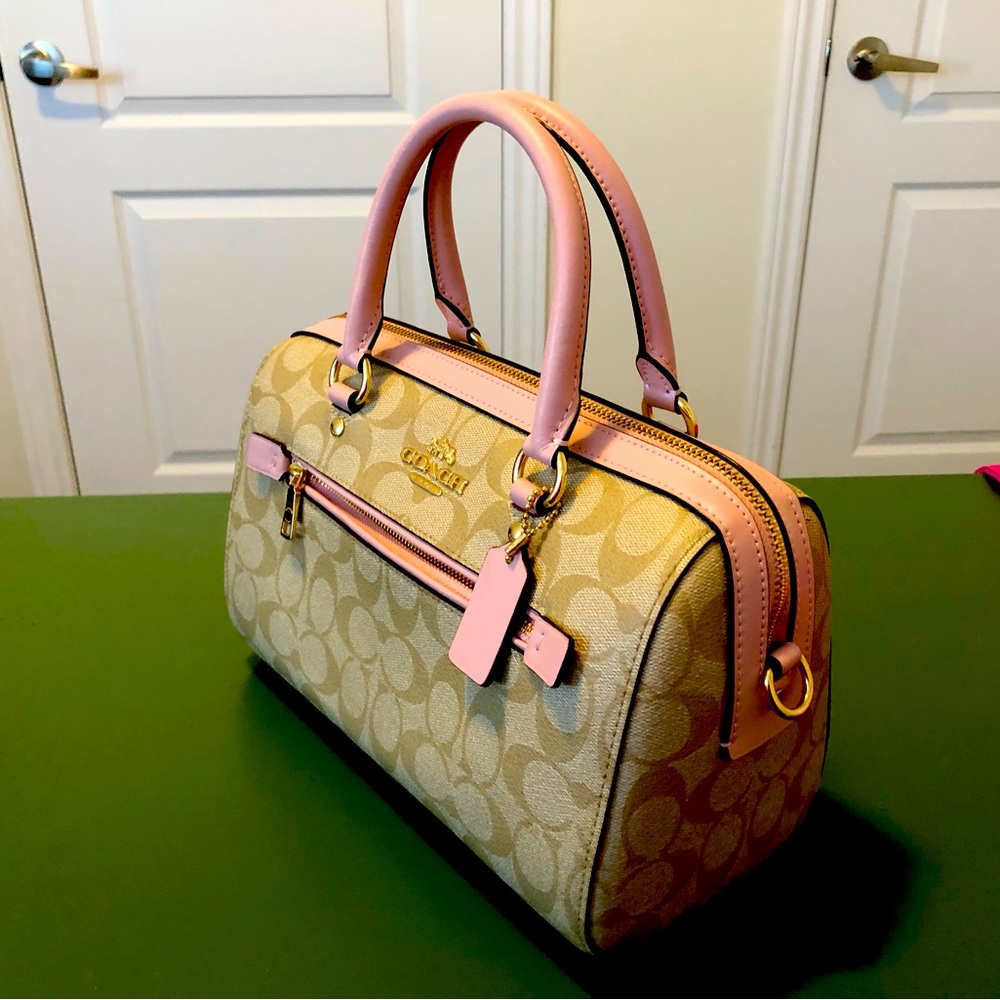 Coach Rowan Satchel (Pink)